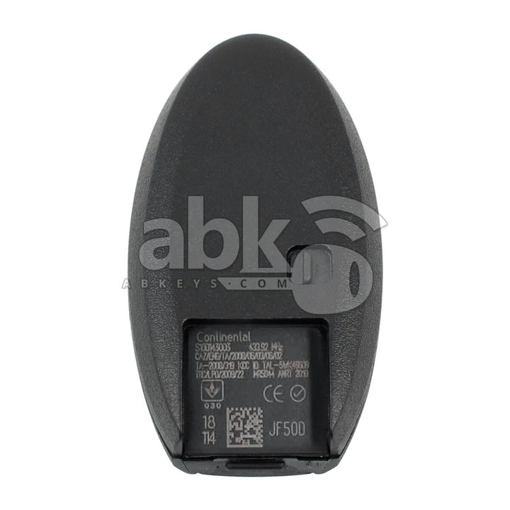 Genuine Nissan GTR 2009+ Smart Key 3Buttons 285E3-JF50E 285E3-JF55A 433MHz 5WK48608 - ABK-976 -