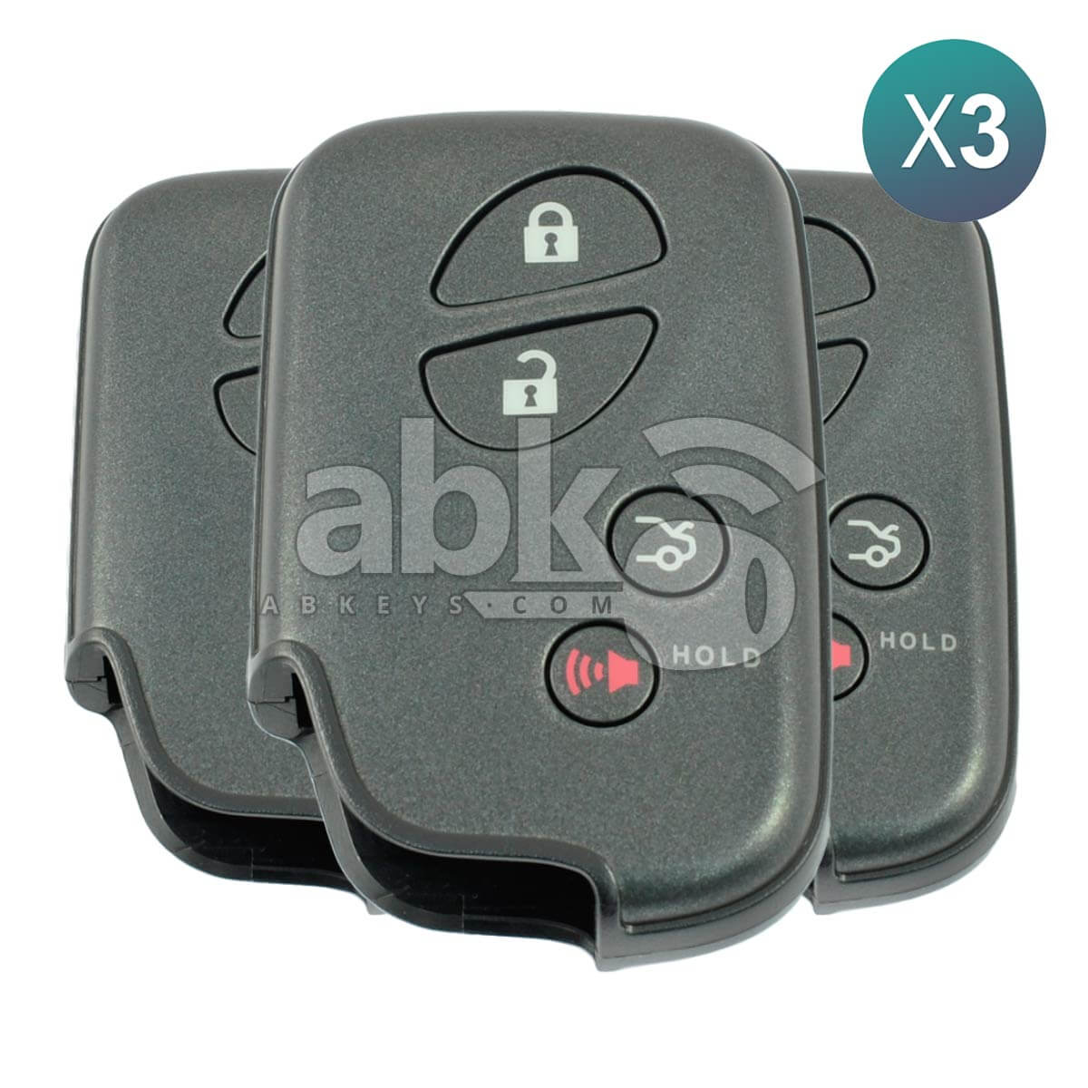 Genuine Lexus ES GS IS LS 2006+ Smart Key 3Pcs Offer 4Buttons HYQ14AAB P1 94 315MHz 89904 30270  
