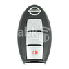 Genuine Nissan Murano 370Z 2009+ Smart Key 3Buttons 285E3-1AA7A 315MHz KR55WK49622 - ABK-983 -
