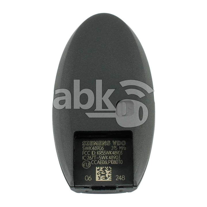 Genuine Infiniti G25 G35 G37 Q40 Q60 2008+ Smart Key 4Buttons 285E3-JK62A 285E3-JK65A 315MHz