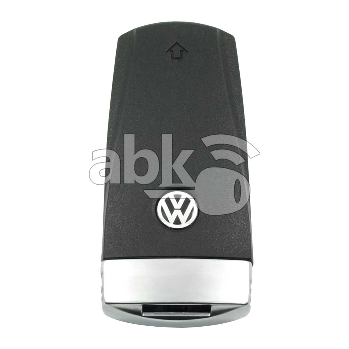 Genuine Volkswagen Passat Keytag Original VW Key Fob Silver Black - 000087010TYPN | eBay